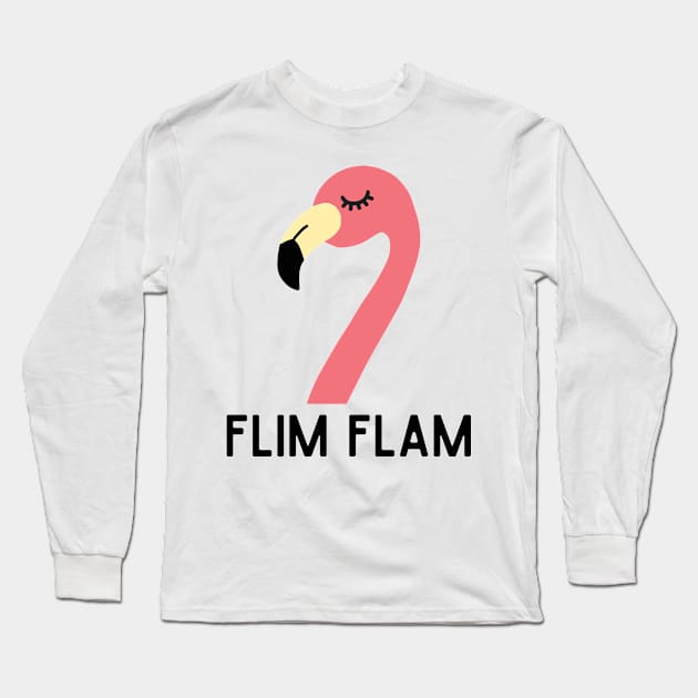 Flim Flam Long Sleeve T-Shirt by Bella Designs